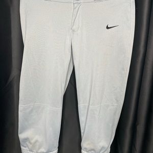 NIKE gray 3/4 softball pants  M